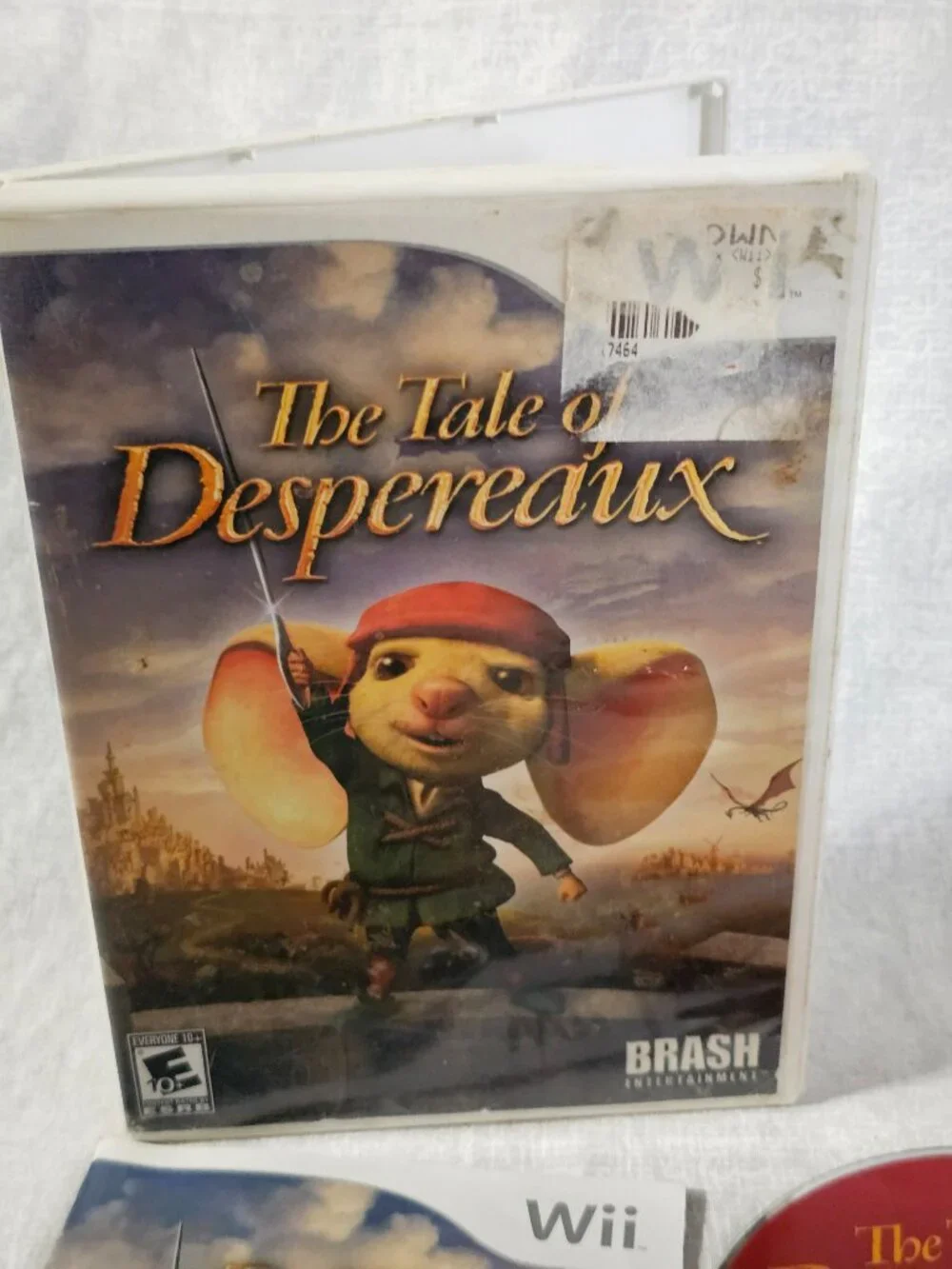 The Tale of Despereaux Nintendo Wii 2008 Complete Tested Works Family Adventure